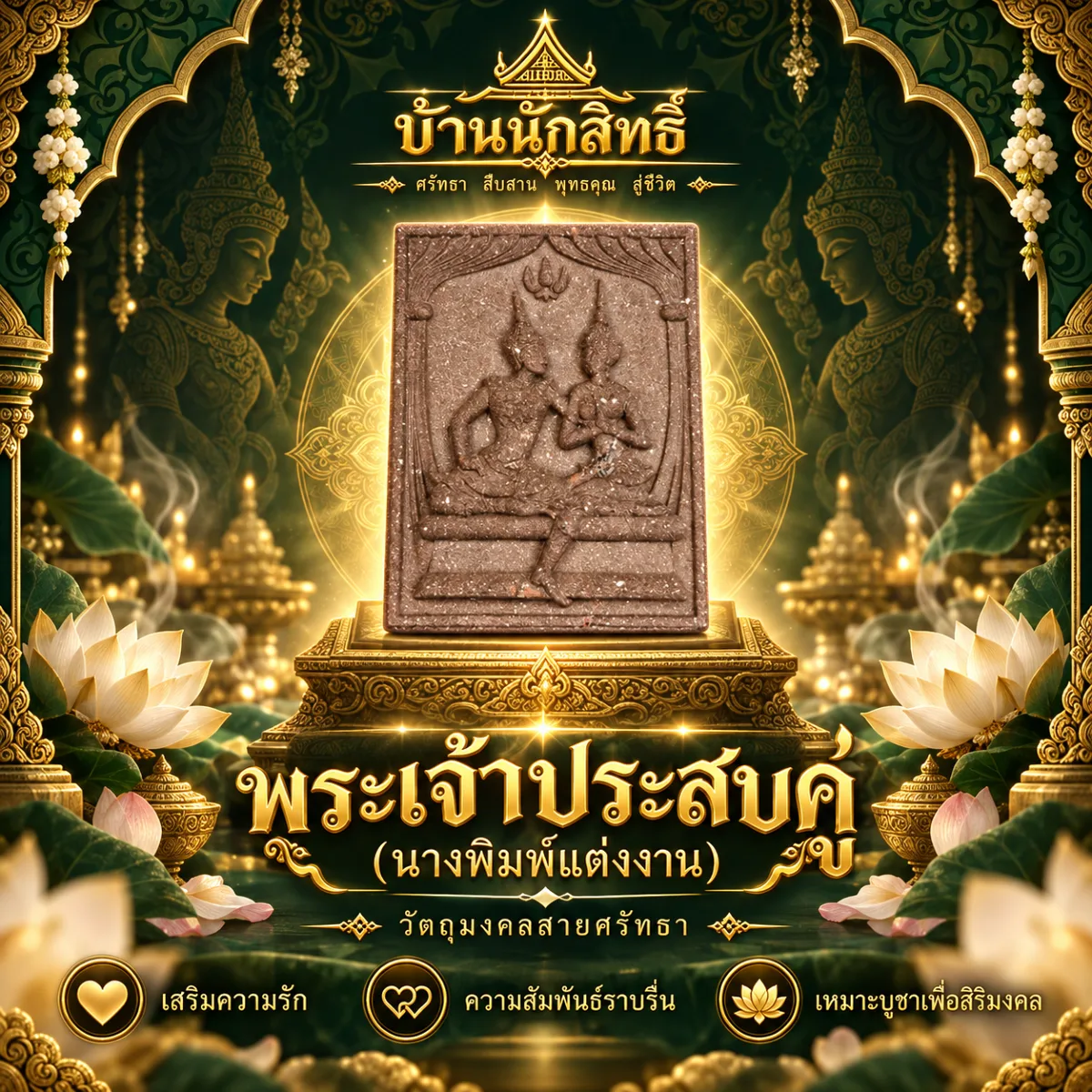 พระเจ้าประสบคู่ (นางพิมพ์แต่งงาน)